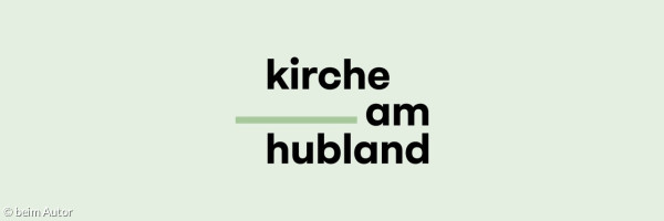 Kirche am Hubland Logo farblich eingebettet